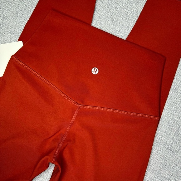 Lululemon Align High Rise Pant Leggings Cayenne Size 2 NWT - Picture 7 of 10